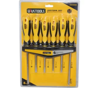 112 set 6 pcs desatornillador mango uyustools