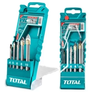 140 juego brocas ceramica y vidrio 5 pcs tacsd7256