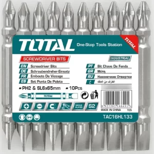 144 set puntilla phillips ph2 doble 10 pzas tac16hl133